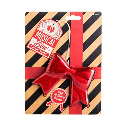 Suck Uk Sk Musicbow1 Musicale - Il Fiocco Riutilizzabile, Red, 1