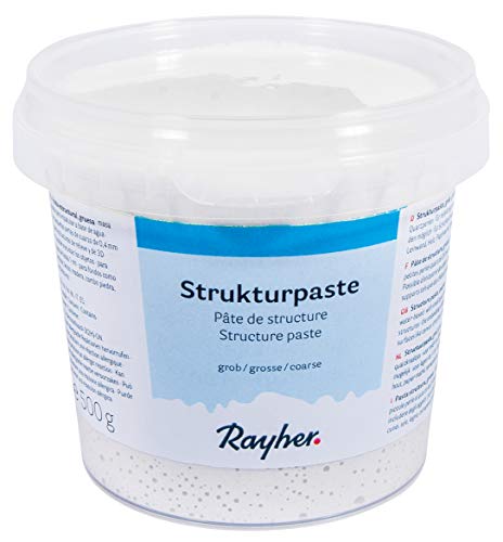 Rayher 38239000 Pasta Per Struttura, Grezza, 500 G