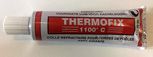 Easyricambi Thermofix Adesivo Refrattario Alte Temperature 1100C Tubetto 115Gr 70Ml