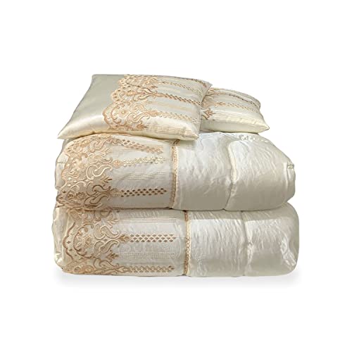 Nada Home Trapunta Piumone Invernale Letto Matrimoniale Renato Balestra Con Pizzo 5524