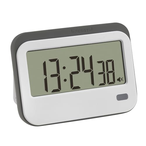 Tfa Dostmann Timer Digitale Con Cronometro E Sveglia, 38.2052.02, Fino A 23H/59Min/59S, Con Occhiello Per Cordino, Timer Per Compiti, Sveglia A Breve 