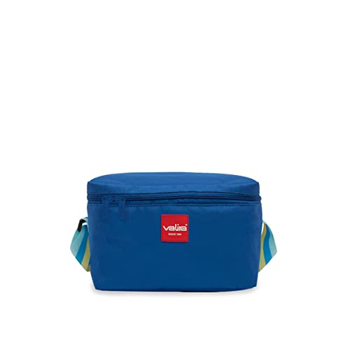 Valira 6014/82 - Nomad Playa, Borsa Termica In Tessuto Resistente, Capacità: 8 L Colore: Blu, Cinghie Colori Assortiti