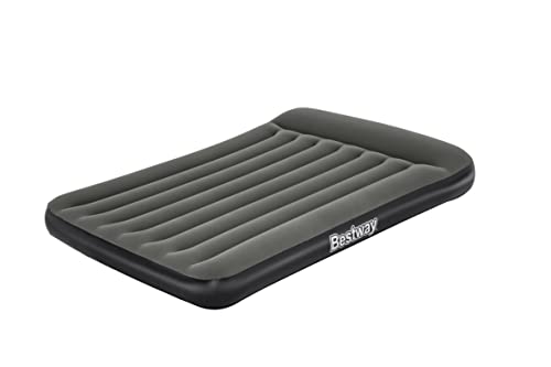 Bestway 67681 Materasso Gonfiabile Matrimoniale Tritech Grigio Floccato Da 191X137X30