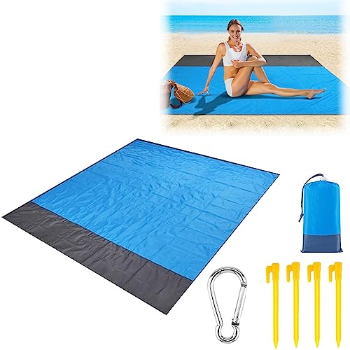 Telo Mare Grande, Stuoia Mare, Coperta Picnic Impermeabile, Telo Spiaggia Antisabbia, Stuoia Spiaggia, Coperta Da Spiaggia, Mare Accessori Spiaggia, P