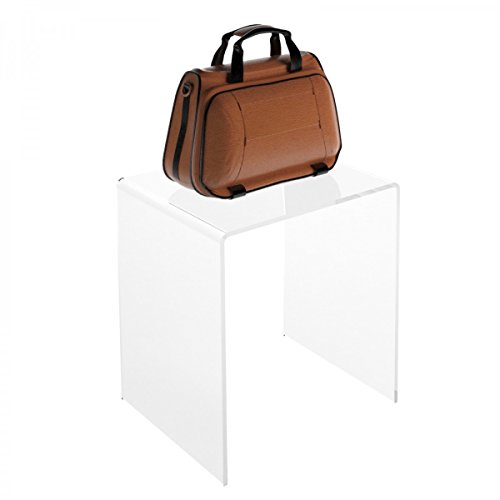Designplex Tavolino Plexiglass Trasparente - Misure: 24 X 20 X H26 Cm