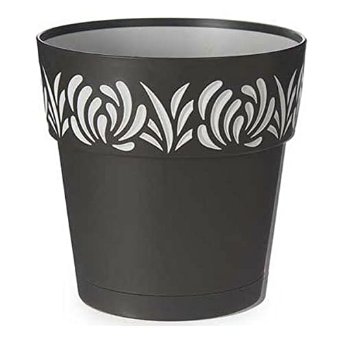 Stefanplast Vaso Gaia Ø20 Grafite C/Ris Acqua 88403