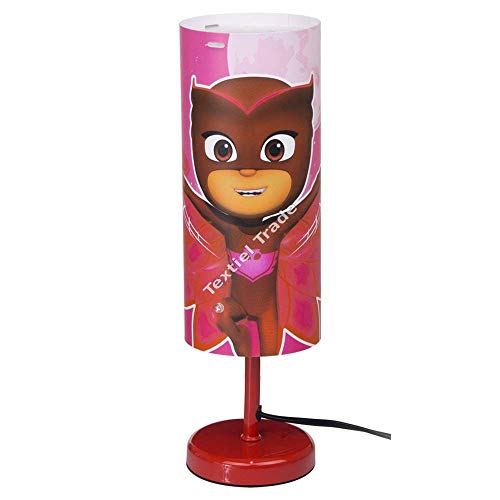 Lampada Da Notte Comodino Pj Masks Luce Notturna Da Tavolo 1959 Rosso Unica