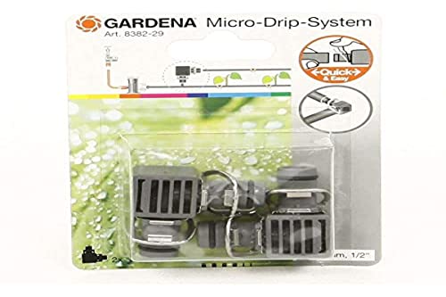 Gardena Pieza In L 13 Mm Blister Da 2 Giunte. Con El Sistema De Conexión Quick & Easy, Estándar
