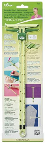 Clover 5-In-1 Sliding Gauge Argento-Nero, Multicolore