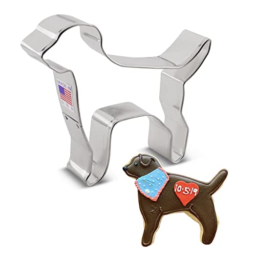 Formina Per Biscotti Stampo Di Labrador 10,8 Cm, Prodotto Negli Stati Uniti By Ann Clark