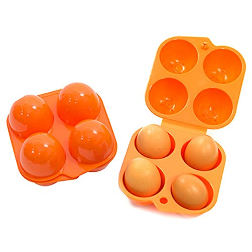 2 Contenitori Per Uova In Plastica, Portatili, In Plastica, Portatili, Per Picnic, Campeggio, Escursioni, 4 Griglie