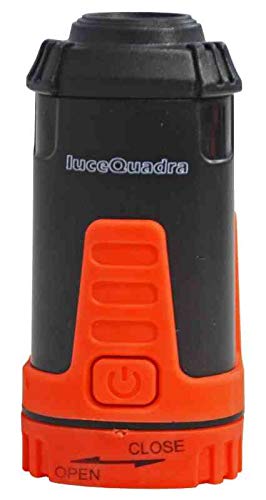 Cfg Robo Camping Led Light Torcia Elettrica Universale Nero, Arancione