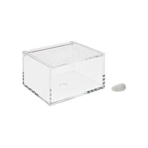 Publilancio Srl 6X Scatola Plexiglass Portaconfetti 10X10X6 Cm Bomboniera