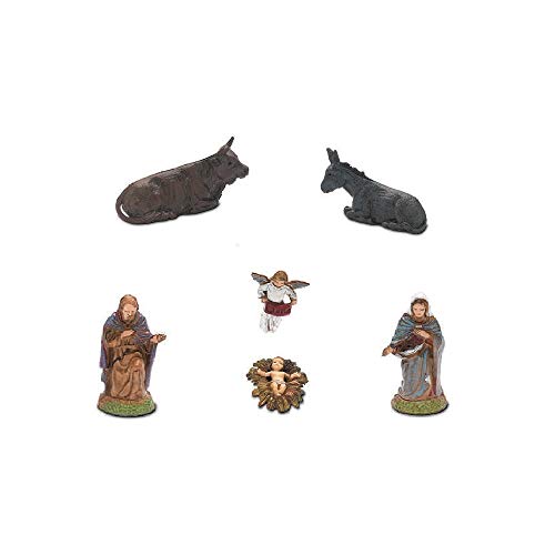 Moranduzzo Nativita' 6 Soggetti In Busta, 6 Cm, Multicolore