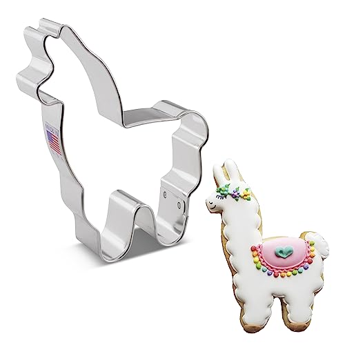 Formina Per Biscotti Stampo Lama/Alpaca 10,79 Cm, Prodotto Negli Stati Uniti Da Ann Clark