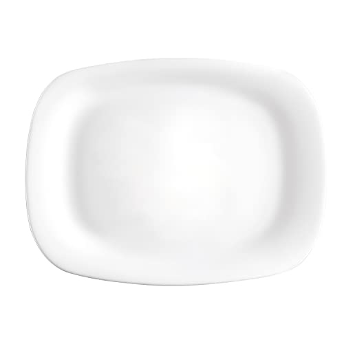 Bormioli Rocco Piatto Grangusto Bbq 33X24, White, 33 X 24 Cm