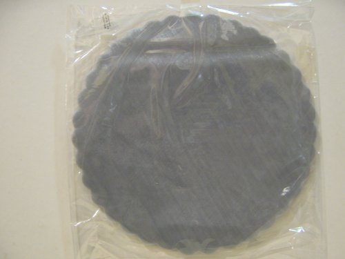 50 Veli Di Tulle Per Bomboniera Di Matrimonio, Diametro 24 Cm, Colore: Argento