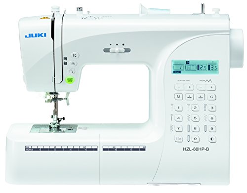 Juki Macchina Da Cucire Elettronica, Metallo, Bianco, 40 X 18,8 X 29 Cm