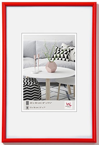 Walther Design Rosso 13 X 18 Cm Galeria Cornice In Plastica Kr318H