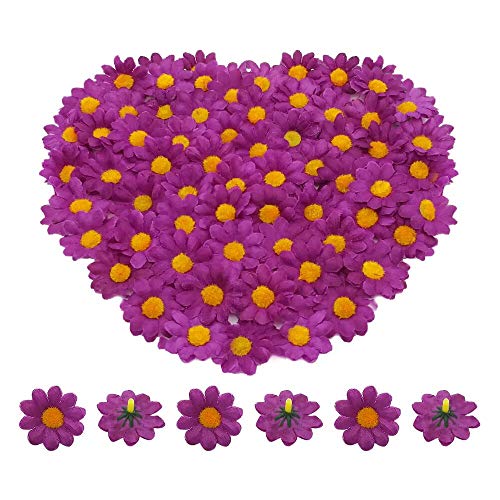Fiori Margherite 100 Pezzi Fiori Finti Bomboniere Fiore Artificiale Corolla In Seta Per Pasqua Tavola Cofano Matrimonio Festa Cerimonia Decorazione 38