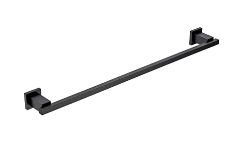 Sagittarius One 270S1-B Porta Asciugamani Bagno Nero Opaco | Porta Asciugamani Bagno Da Parete 70Cm | Appendi Asciugamani Bagno | Porta Asciugamani Ne