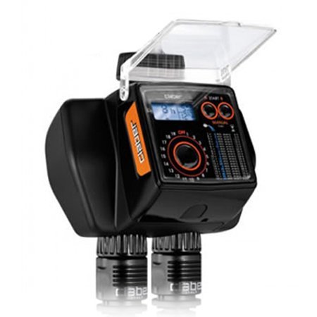 Programmatore Automatico Timer Irrigazione Prato Claber Dual Logic 8485