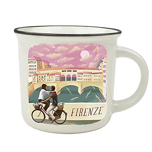 Legami Cup-Puccino Firenze Tazza, Porcellana Bone China, Multicolore