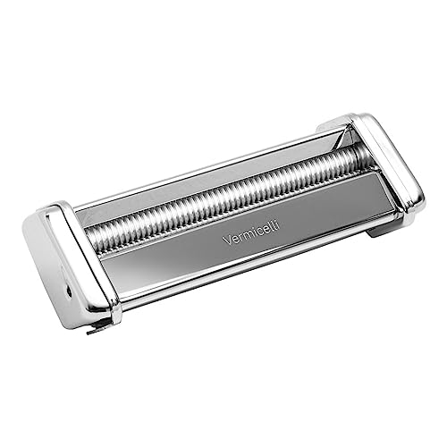 Marcato Accessorio Macchina Per La Pasta, Per Vermicelli, Taglio Circolare Da 1 Mm, In Acciaio Cromato, Compatibile Con Atlas 150 E Atlasmotor, Access