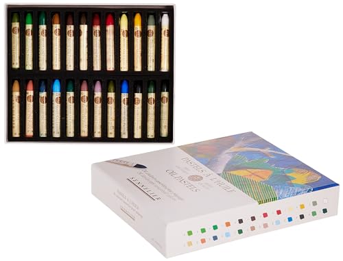 Sennelier Artists Oil Pastels - Set Of 24 X Landscape Colours