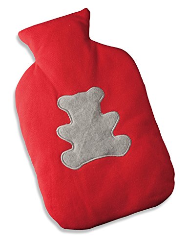 Macom Enjoy & Relax 922 Boule No Water In Morbido Tessuto, Riscaldabile Nel Microonde E Refrigerabile Nel Freezer, Rosso/Grigio, Unisex, 1000 Unità