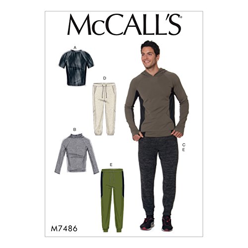 Mccall Modelli Da Uomo, Top E Pantaloni, Multicolore, Taglie S-L-P, Multi-Colour, 121 X 182 Cm