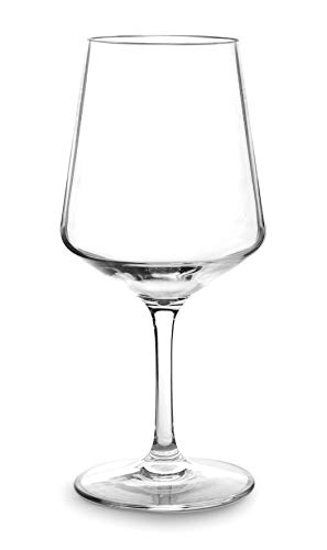 Lacor - 63144, Set Di 6 Bicchieri Da Vino Rosso In Tritan, Privi Di Bpa, 500 Ml