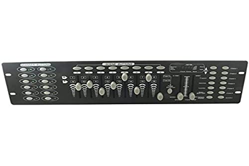 Centralina Dmx Mixer Controller Luci Disco Effetti Dj 192 Canali Dmx