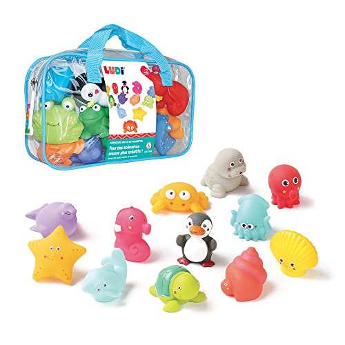Ludi - Bath Animals - 12 Pcs - Lu2174