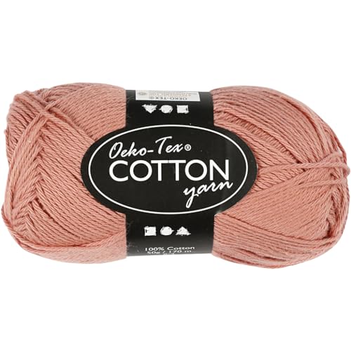 Creativ Filato Di Cotone, Rosa Antico, Taglia Unica