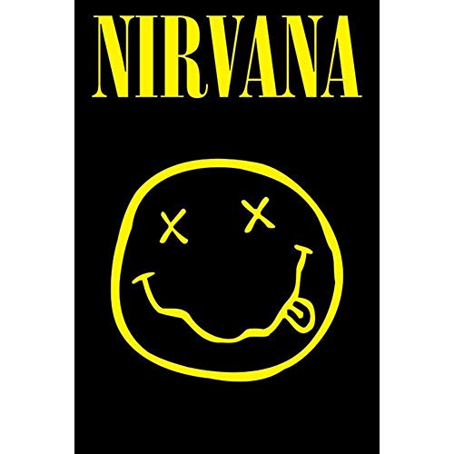 Live Nation Pyramid - Maxi Poster, Motivo: Smile Dei Nirvana, Multicolore, 61 X 91,5 Cm