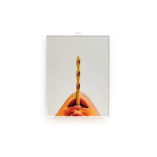 Seletti Wears Toiletpaper Plastic Mirrors Specchi, Piccolo/Drill