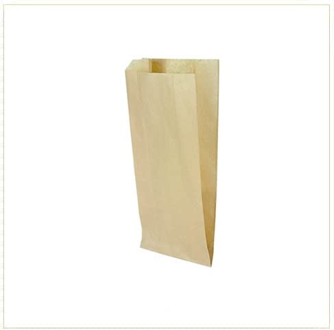 Palucart® , Sacchetti Di Carta Kraft Per Alimenti Avana Formato 17 X 38 Scatola Da 200 Pezzi Pane Dolci Contatto Alimentare