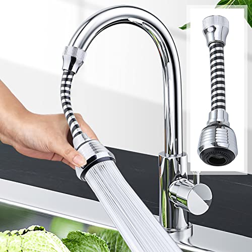 Yizunnu Polverizzatore Per Rubinetto Da Cucina Flessibile A 360 Gradi, Ugello Di Rubinetto, Sostituzione Della Testa Del Rubinetto Della Cucina, Acces