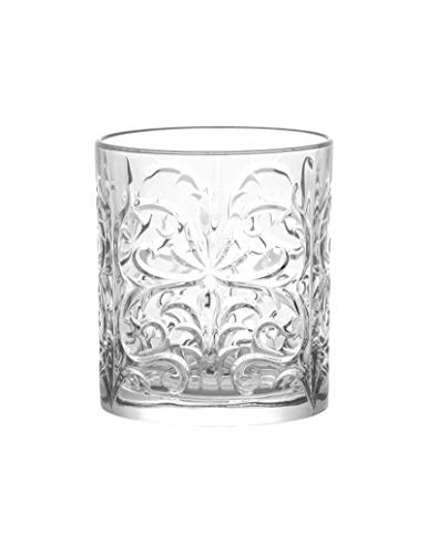 Brandani Bicchiere Royal Crystal Glass Set 4 Pezzi Art. 83167