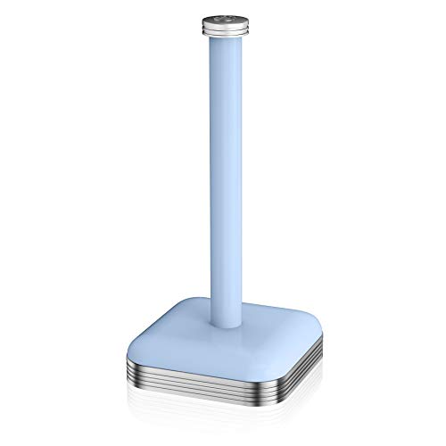 Swan Retro Swka1040Bln Portarotolo Acciaio Inossidabile Di Alta Qualità Stabile E Durevole, Look Vintage E Semplice, Perfetto Per La Tua Cucina, Blu,