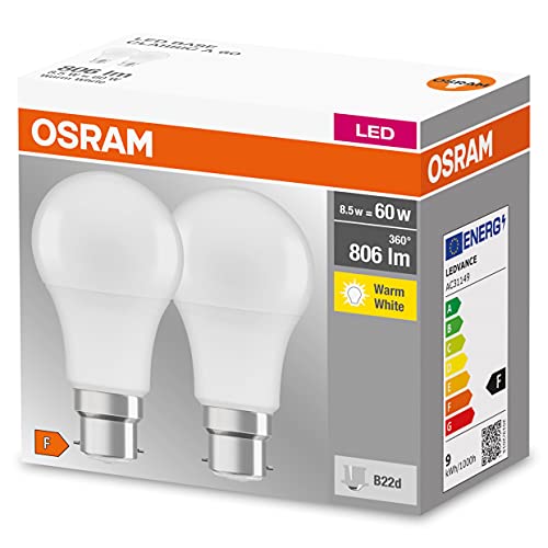 Osram Lamps Led Base Classic Lamps, Bianco (Caldo), Taglia Unica