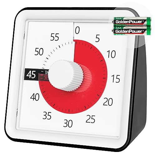 Timer Per Il Conto Alla Rovescia, Timer Analogico, Timer Visivo Di 60 Minuti, Strumento Di Gestione Del Tempo, Timer Per Esami, Timer Da Cucina, Movim