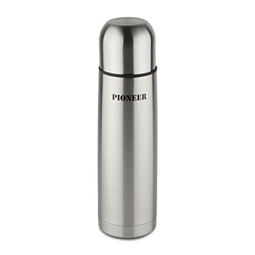 Pioneer Metal Thermos, Acciaio Inossidabile, Stainless Steel, 500Ml / 0.5L
