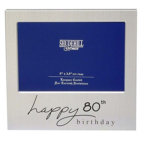 Shudehill Giftware Cornice Per Foto, Metallo, Argento, 15 X 9 Cm