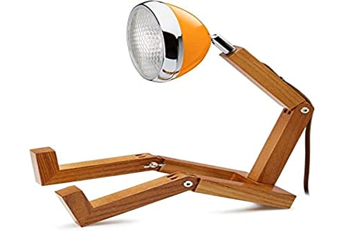 Piffany Copenhagen Lamp Mr. Wattson 12 V, Mclaren Orange, Black