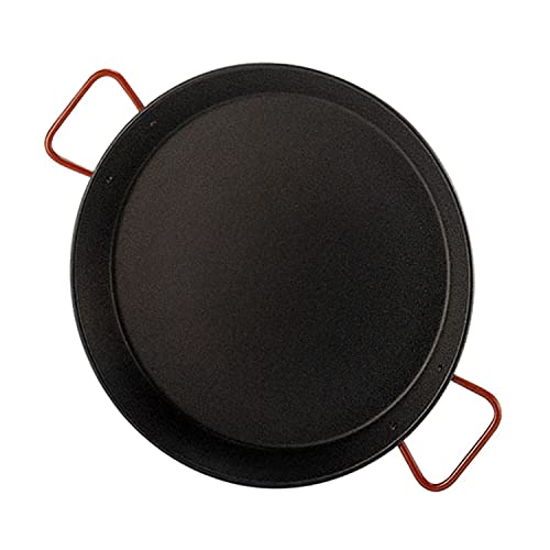 Garcima Paellera Valenciana Antiadherente Para 14 Personas 50 Cm, Acciaio, Nero, 6 Unità