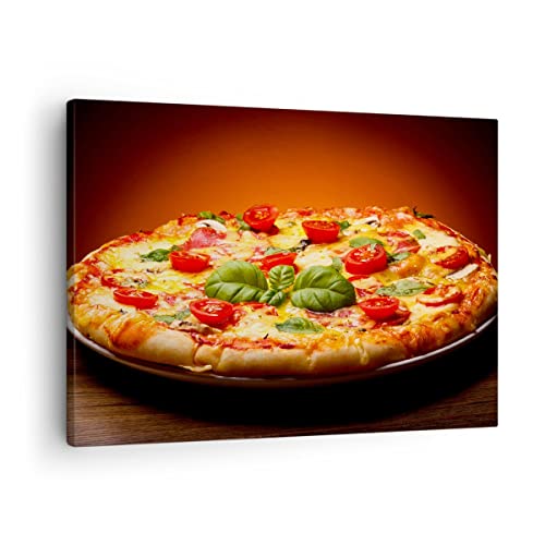Quadro Su Tela Italia Pizza Tradizione Cibo Stampe Da Parete 70X50Cm Quadri Moderni Soggiorno Camera Da Letto Cucina 1 Pezzo Piccoli Decorazione Mural