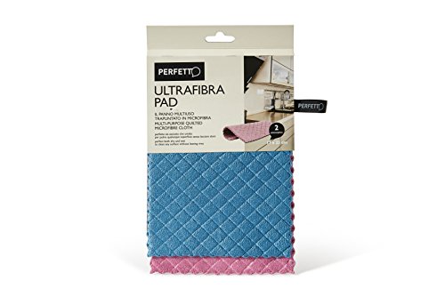 Perfetto Pad Panno Ultrafibra, Tessuto, Avio/Cipria, 17.0X23.0X0.5 Cm