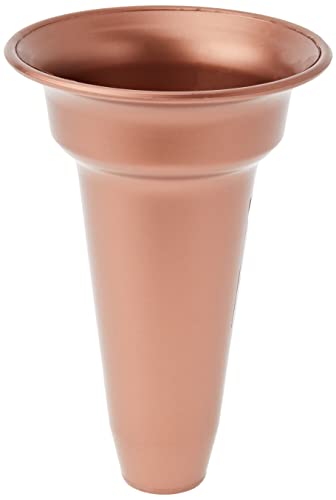 Largo Vaso Cimitero Stretto Mis. 4 H.17 Bordo Largo